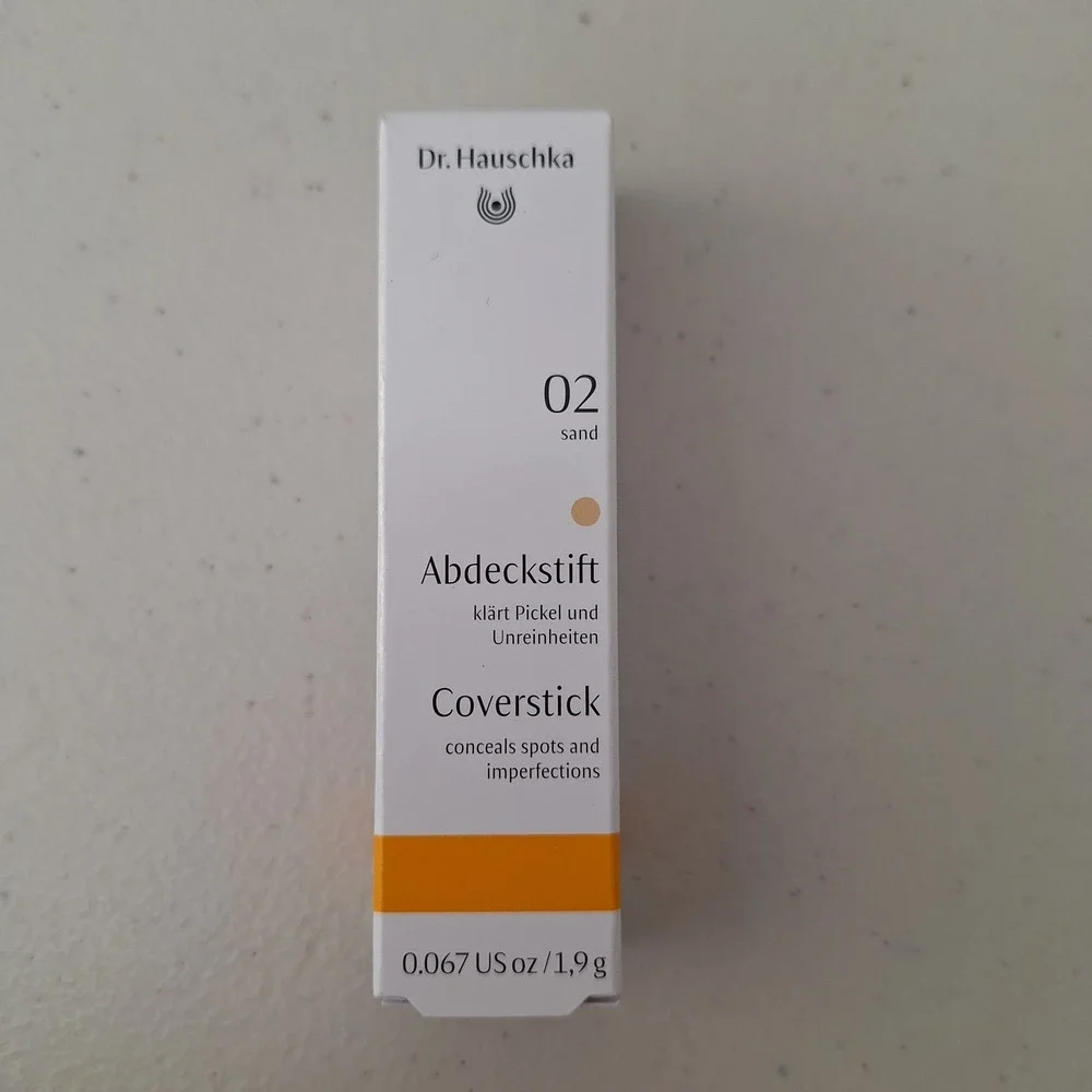Dr. Hauschka Coverstick #02 (Sand) 1.9/0.6oz RARE Hard To Find NOS, GERMANY, 2